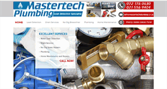 Desktop Screenshot of mastertechplumbing.co.za